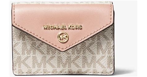 jet set small leather envelope wallet michael kors|overstock Michael Kors Wallet.